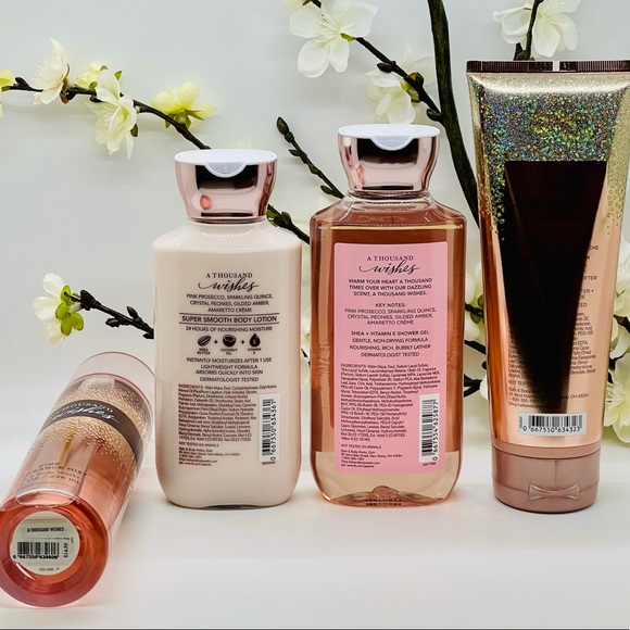 Bath and Body Works A Thousand Wishes Deluxe 4-Piece Gift Set - Picture 2 of 6